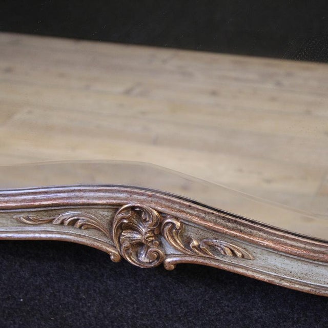 Wood 20th Century Louis XV French Mirror, 1950s For Sale - Image 7 of 10