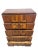Wood Vintage Brutalist Highboy Dresser by Lane Furniture, 1970s For Sale - Image 7 of 10