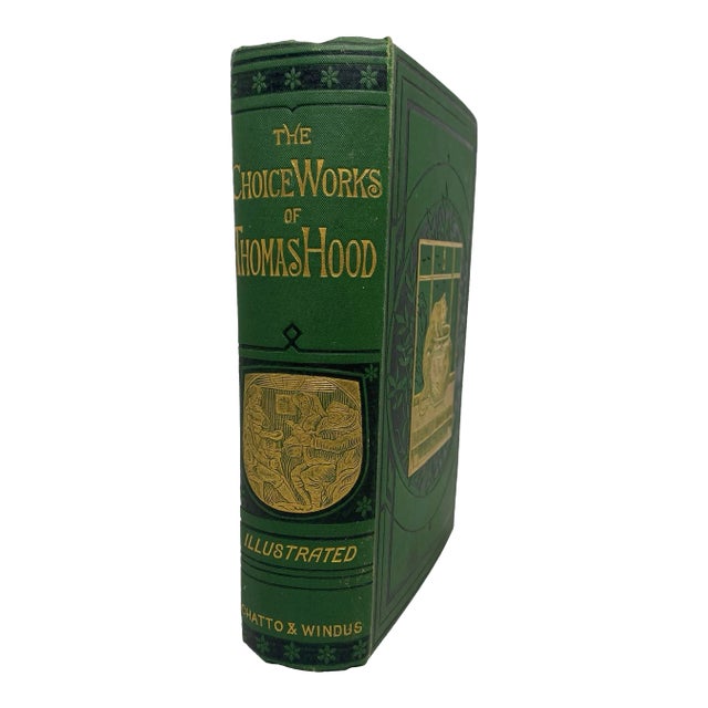 1876 The Choice Works of Thomas Hood, in Prose and Verse Including the Cream of the Comic Annuals Book For Sale