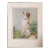 Mid 20th Century "A Begging Setter" Diana Thorne Matted Dog Print For Sale