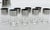 Mid-Century Modern 1960s Mid-Century Modern Dorothy Thorpe Silver Fade Pitcher & Highball Glasses - Set of 9 For Sale - Image 3 of 7