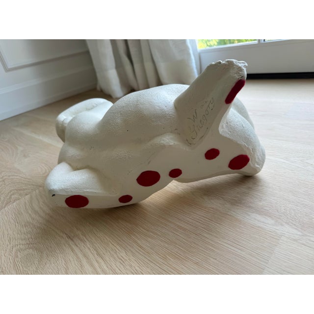 Signed 1970s "Reclining Nude" by Waylande Gregory Textured Porcelain Sculpture for Museum Pieces, Inc. (m.p.i.) For Sale - Image 10 of 11
