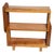 1950s American Art Deco Wood Book Shelf Standing For Sale