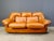 Mid-Century Italian Leather Sofa Set by Ercole Biella for Grappeggia, 1970s, Set of 2 For Sale - Image 10 of 12