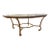 Labarge Hand Cast Solid Brass Cocktail Table For Sale