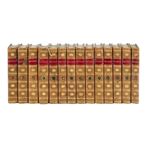 Late 18th Century French Volume Set, Oeuvres Completes D'Helvetius - 14 Books