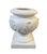 Pair of Vintage Neoclassical-Style Cast Resin Cache Pots For Sale - Image 4 of 12