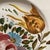 Eggshell Vintage Italian Artisan Ceramics Pottery Hand Painted Majolica Wall Plate Signed Mota Este For Sale - Image 8 of 12