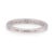 Tiffany and Co. Tiffany & Co. Platinum Half Circle Channel-Set Diamond Band Ring Size 4.25 For Sale - Image 4 of 8