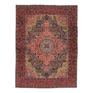Galerie Shabab Collection Early 20th Century Persian Sarouk Room Size Carpet For Sale