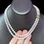 Fine Quality Akoya Pearl Diamond Double Strand Necklace 17" 18k Gold 6.5 mm Certified $6,900 120673 This is a Unique...