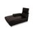 Modern Leather Lounger in Black by Koinor Volare For Sale - Image 3 of 11