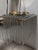 Eames Mid 20th Century Postmodern Gaetano Sciolari Style Brass and Glass Rods Flush Mount - A Pair For Sale - Image 4 of 14