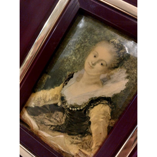 Renoir, Untitled, 1890s, Enamel, Framed, Set of 3 For Sale - Image 12 of 18