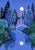 "The Dreaming" Contemporary Landscape Giclee Reproduction Print by Wynn Yarrow 20x28 For Sale