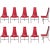 Tripod Dining Chairs by Dan Wenger, 2017, Set of 10 For Sale - Image 4 of 4