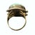Mid 20th Century Vintage Signed Sterling Royston Turquoise Navajo Twisted Rope Bezel Ring Size 8.25 For Sale - Image 5 of 7