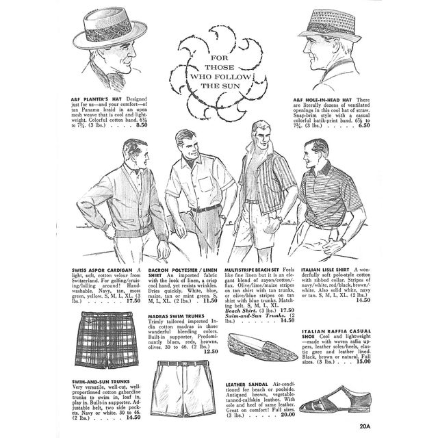 Paper Abercrombie & Fitch the Christmas Trail 1963 For Sale - Image 7 of 13
