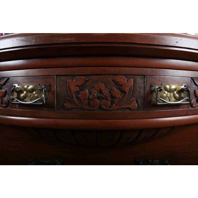 Art Deco Mirrored Chest of Drawers For Sale - Image 6 of 7