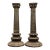 Late 19th Century Corinthian Column Candlesticks a Pair , For Sale