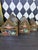 Trio Indian Hand-Painted Nesting Wooden Boxes - Mid 20th Century Set of 3 For Sale - Image 4 of 16