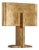 Kelly Wearstler by Visual Comfort Signature Lotura 17" Intersecting Table Lamp in Museum Gild For Sale