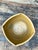 Goldenrod Vintage Original Studio Pottery Swirl Bowl For Sale - Image 8 of 12