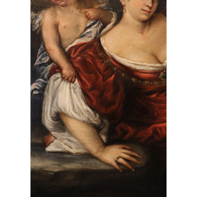 Workshop of Francesco Cairo, Queen Artemisia, 1670, Oil on Canvas For Sale - Image 9 of 15