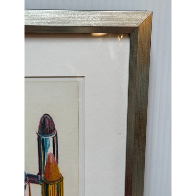 Wayne Thiebaud Lipsticks Print, Signed For Sale - Image 11 of 12