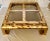 Chinoiserie Vintage Tony Duquette Style Newly Painted Red Distressed Gilded Wood Chow Leg Ming Style Coffee Table For Sale - Image 3 of 12