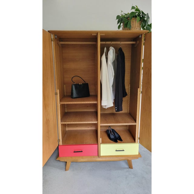 Vintage Wardrobe by André Sornay, 1950s For Sale - Image 10 of 14