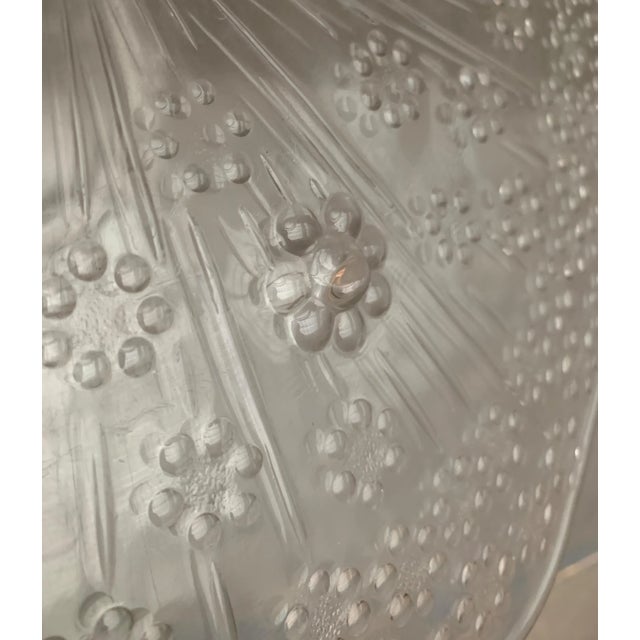 Vintage Scandinavian Glass Cake Plate Stand For Sale - Image 13 of 18