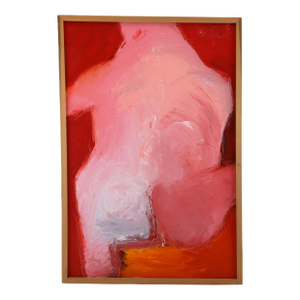 Figurative Expressionism "Form and Color" Original Painting by the Reverend Dr. Virginia Cohn Parkum