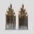 Steel Tube Wall Lamps by Gaetano Sciolari, 1970s, Set of 2 For Sale - Image 10 of 10