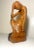 Up for sale is a wonderful antique hand carved wood abstract figural sculpture statue. This gorgeous figure is carved...