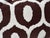 Abstract Pair of Chocolate Brown Ikat Pillows For Sale - Image 3 of 5