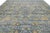 12x15 Hand-Knotted Modern Tabriz Style Wool Area Rug in Blue & Gold For Sale - Image 12 of 12