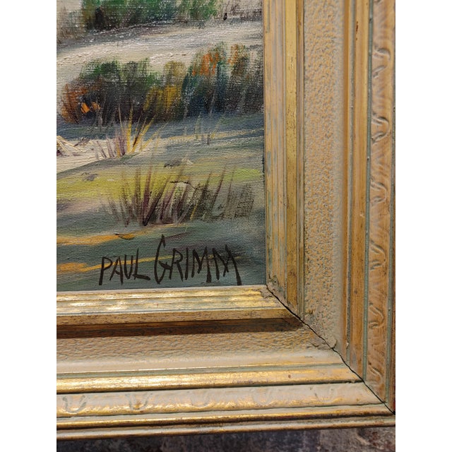 Paul Grimm - Spring in the California Mojave Desert -Oil Painting For Sale - Image 9 of 13