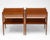 Mid-Century Swedish Teak Bedside Tables from Carlström & Co, 1960s, Set of 2 For Sale - Image 12 of 17