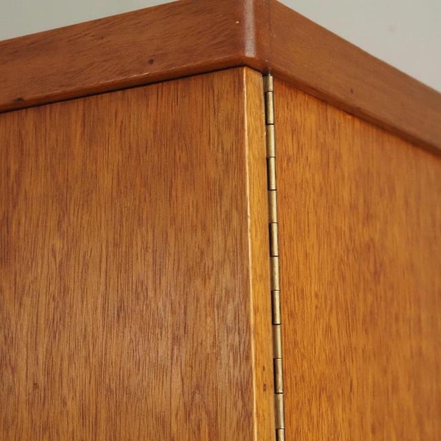 Mid-Century Wardrobe in Limba Wood, 1960 For Sale - Image 11 of 18