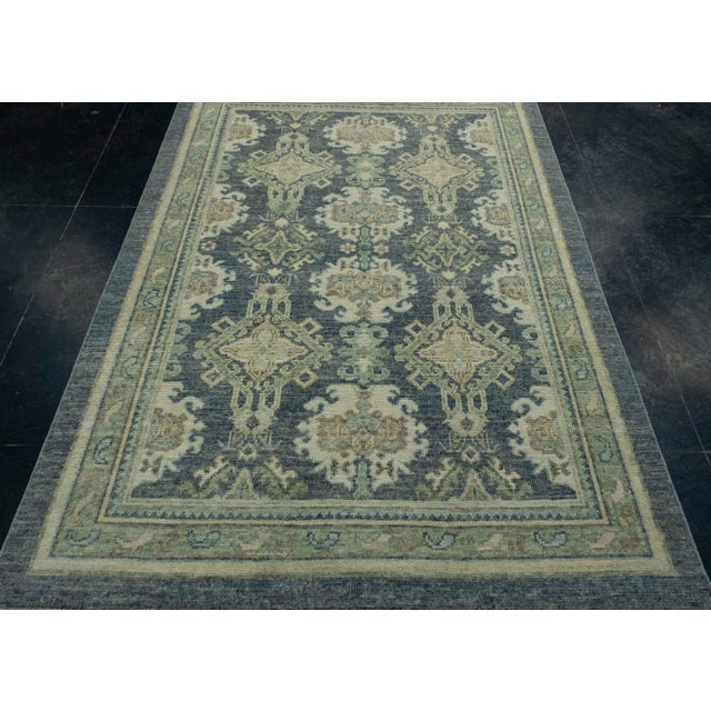 Turkish Oushak Rug 4'11" x 7' #17342 Explore a curated collection of hallway runners, wool rugs, and handmade masterpieces...