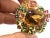 Bochic "Orient" Vintage Multi Tourmaline & Citrine Ring Set In 18K Gold & Silver For Sale - Image 16 of 18