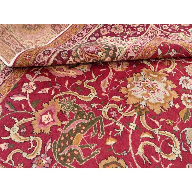 Galerie Shabab Collection Early 20th Century Indian Lahore Rug For Sale - Image 10 of 10