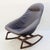 Gemini Rocking Chair by Walter S. Chenery for Lurashell, 1960s This beautiful 'Gemini' rocking chair was designed by...