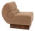Italian Lounge Chair in Walnut and Cashmere Bouclé from Schumacher, 1970 For Sale