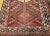 Vintage Persian Shiraz Tribal Area Rug, Handwoven Geometric Pattern, Burgundy & Ivory, 5’ X 10’ For Sale - Image 4 of 12