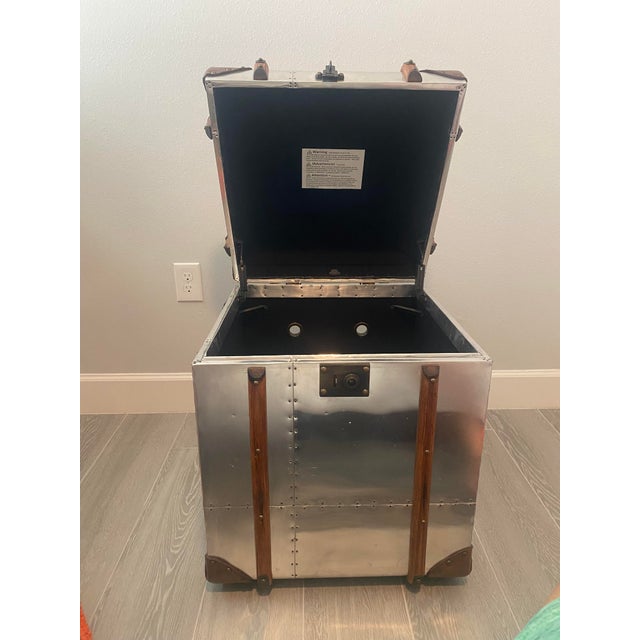 Timothy Oulton Timothy Oulton Globetrekker Side Table For Sale - Image 4 of 6