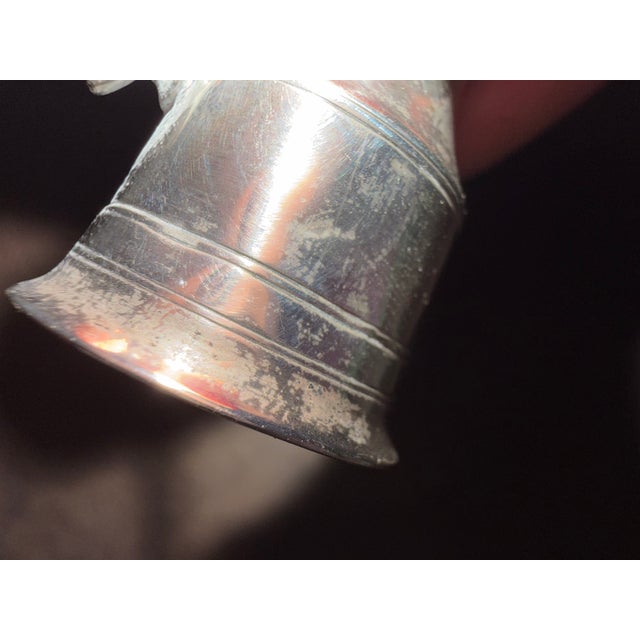 Antique Bailey Banks and Biddle Sterling Silver Miniature Salt and Pepper Shakers. For Sale - Image 10 of 13