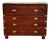 Mahogany Campaign Secretaire Chest of Drawers. Mahogany Campaign Secretaire Chest of Drawers. For Sale