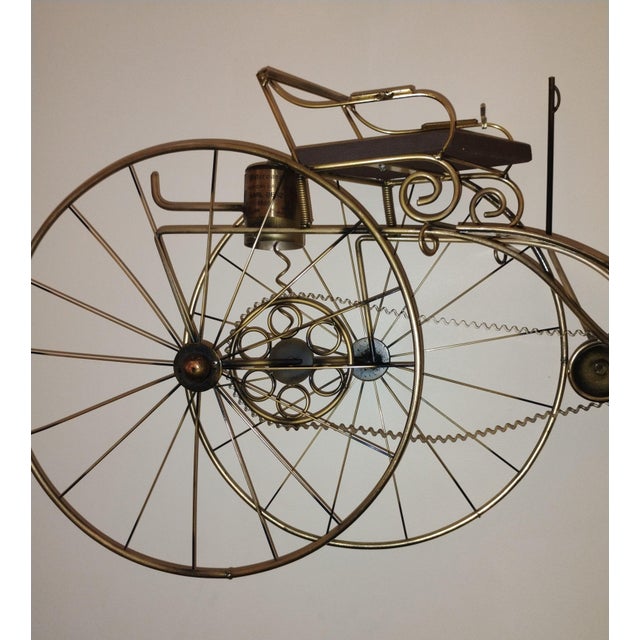 Limited Edition Curtis Jere wall sculpture portraying Karl Benz (Mercedes Benz) first Motorwagen that was built in 1886....